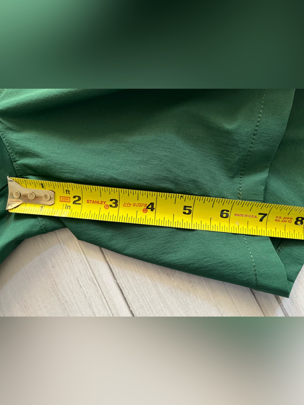 New Men’s J. Crew green 7” tech golf performance short. Size 31” - Picture 13 of 14